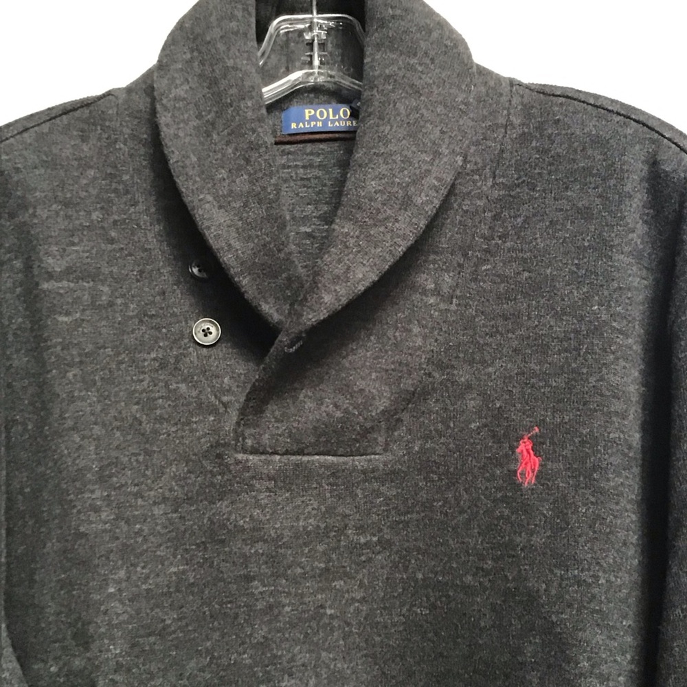 Men’s Polo Ralph Lauren with Button Up Shawl Collar NWOT